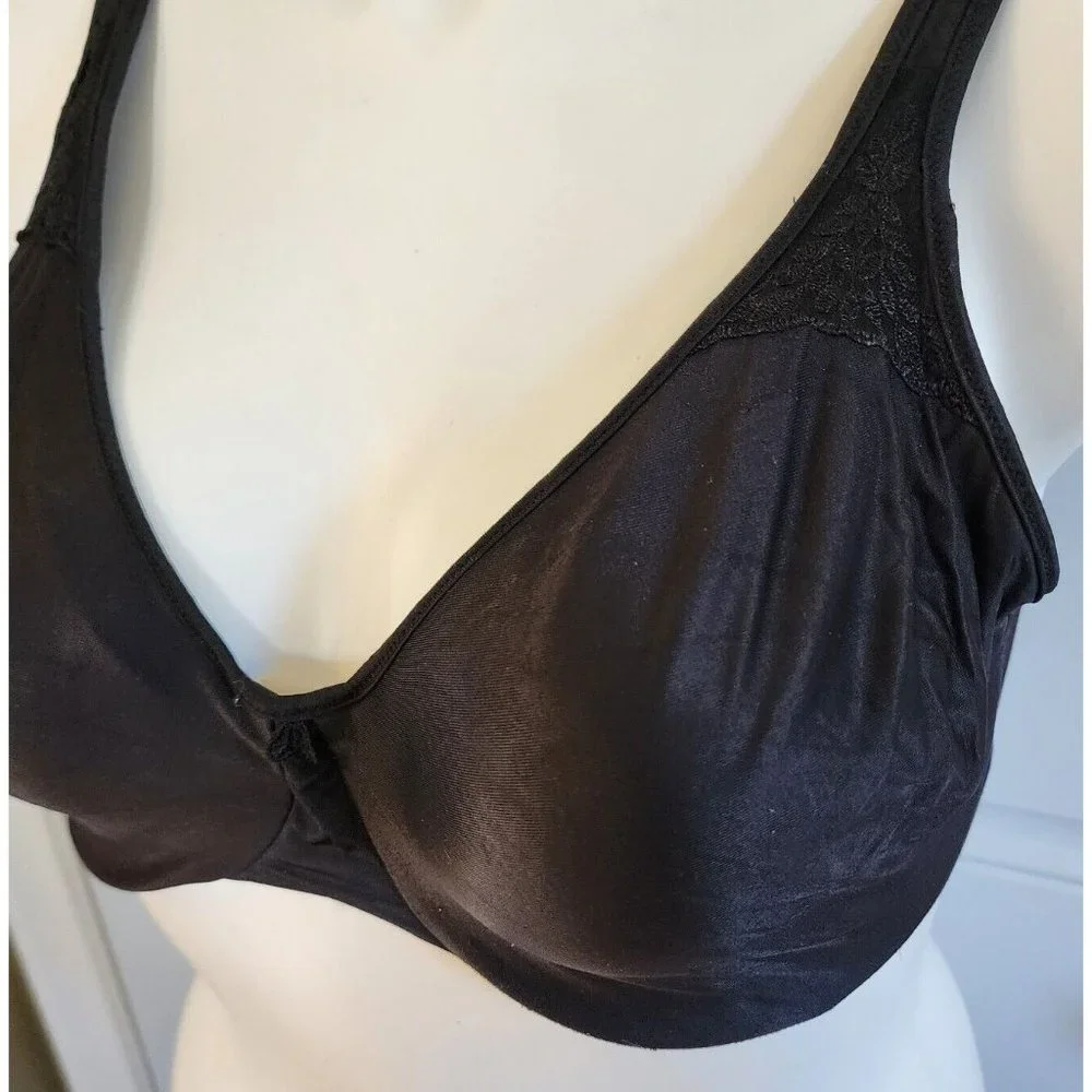 Bali 3385 Women's Passion For Comfort Minimizer Bra Underwire Unlined‎ Black 40D
